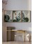 🌿 3’lü Çerçeveli Bitki ve Geometrik Şekilli Modern Tablo Seti – Uv Baskılı, Mdf Zeminli 🟠 CRV1032 23 x 32 2