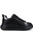 Kadın Suni Deri Siyah/antrasit Sneakers & Spor Ayakkabı 1009 2200 Bn Ayk SK25-26 Sıyah/antrasıt 1