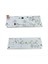 3 Adet Buzdolabı LED Işık Sürücü Kartı Kiti W10515058+W10515057 Buzdolabı LED Işık Plakası Için (Yurt Dışından) 3