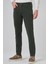 Erkek Haki Denim 5 Cep Slim Fit Jean Kot Pantolon 4
