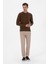 Erkek Koyu Bej Pantolon (Kanvas-Chino) 50308762-VR088 3