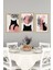 🐾 Siyah Kedi Temalı 3’lü Çerçevesiz Tablo Seti – 13X17 | 21X30 | 30X40 cm – Uv Baskılı 🖼️ CRVS1035 13 x 17 5