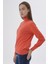 Kadın %100 Organik Pamuk Balıkçı Yaka Triko Kazak TRIST-6103 4