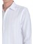 Siyah Comfort Fit Çizgili Slim Yaka 100% Pamuk Uzun Kollu Spor Gömlek 9