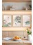 🖼️ Lotus ve Japon Balığı Temalı 3'lü Uv Baskı Tablo Seti (Çerçevesiz) CRVS1042 13 x 17 1
