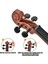 Oyuncak Keman Süper Gerçekçi Telli Yüksek Kalite Hediye Oyuncak Violin 5