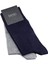 Lacivert Ikili Bambu Soket Çorap 1