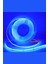 12V Cob Şerit LED 8mm 320 Ledli Esnek Mavi Cob LED IP20 (5 Metre) 1