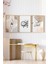 🖼️ Hat Yazılı Modern 3'lü Çerçeveli Tablo Seti🖼️ CRV1088 23 x 32 3