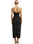 Becasue Of Alice Strapless Ruched Midaxi Dress Büzgü Detaylı Straplez Midaxi Elbise 3
