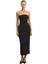 Becasue Of Alice Strapless Ruched Midaxi Dress Büzgü Detaylı Straplez Midaxi Elbise 5