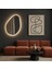 Aurelia LED Ayna – Asimetrik Organik Form Duvar Aynası 2
