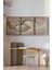 🖼️ 3'lü Çerçeveli Tablolar - Modern ve Estetik Dokunuş🖼️ CRV1097 23 x 32 3