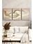 🖼️ 3'lü Çerçeveli Tablolar - Modern ve Estetik Dokunuş🖼️ CRV1097 23 x 32 5