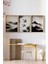 🌄 Doğanın Sessiz Dili: Çerçeveli Siyah-Beyaz Japon Minimalist Stil 3’lü Tablo Seti🌄 CRV1108 23 x 32 3