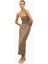 Becasue Of Alice Strapless Ruched Midaxi Dress Büzgü Detaylı Straplez Midaxi Elbise 3