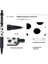 Bruno Viscontı "black&white.polka dots" Versatil Kalem 0.7 mm Hb. 3