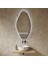 Solara LED Ayna – Organik Oval Form Duvar Aynası 6