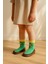 Çocuk Makosen Soket Çorap Patik Panduf – Kaydırmaz Ev & Anaokulu Ayakkabısı Yeşil 2