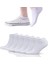 Kadın Beyaz Pamuklu Patik Çorap 5’li Paket 2