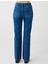 Mid Rodeo Normal Paça Yüksek Bel Denim Pantolon 5