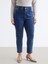 Lcwaıkıkı Classic Indigo Beli Lastikli Slim Mom Kadın Jean Pantolon 2