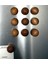 12 Adet Mıknatıslı Ahşap Buzdolabı Magnet Set 7