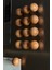12 Adet Mıknatıslı Ahşap Buzdolabı Magnet Set 8