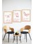 🌸 Kelebek Temalı Dini 3’lü Çerçeve Görünümlü Tablo Seti 🌟 CRVS1078 13 x 17 3