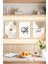 🌙 Minimal Arapça Hat Yazılı 3’lü Modern Çerçeve Görünümlü Tablo Seti 🌟 CRVS1088 13 x 17 1