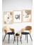 🌙 Minimal Arapça Hat Yazılı 3’lü Modern Çerçeve Görünümlü Tablo Seti 🌟 CRVS1088 13 x 17 3