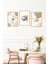 🌙 Minimal Arapça Hat Yazılı 3’lü Modern Çerçeve Görünümlü Tablo Seti 🌟 CRVS1088 13 x 17 4