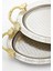 2’li Metal Servis Tepsi Seti 42X28 cm & 49X34 cm – Şık, Solmaz, Kararmaz, Dayanıklı Sunum Tepsisi 2