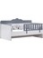Karyola, Flower Montessori Karyola - Antrasit + 1 Adet Comfort Yatak 4
