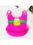 ® Çocuk Bebek Mama Önlüğü Dökülme Engelleyici Bükülebilir Pembe 4