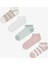 5 Çift Pamuklu Çizgili Patik Çorap 6