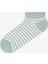 5 Çift Pamuklu Çizgili Patik Çorap 9