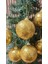 Ilbaşı Ağacı Süsleme 6 cm Gold Simli Top 6'lı Gold Parıltılı Karlı Küre Süs Renkli Cici Büyük Boy 2