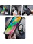 Apple iPhone 15 Pro Max Kılıf M-Safe Şarj Özellikli Standlı Twincore Kapak 2