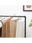 Santkuee Metal Elbise Askısı, 20 Adet, Pantolon Askısı, Ø 5 mm Tel, Pvc Plastik Kaplamalı, Kaymaz, 35CM, Siyah (Yurt Dışından) 4