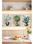 🌿 Çerçeve Görünümlü 3’lü Bitki Temalı Tablo Seti🌟 CRVS1112 13 x 17 1