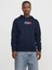 Jack&jones 12268422 Kapsonlu Erkek Sweat - Lacivert 1