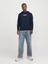 Jack&jones 12268422 Kapsonlu Erkek Sweat - Lacivert 2