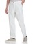 Beyaz Regular Fit 5 Cep 100% Pamuk Kot Pantolon 3