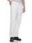 Beyaz Regular Fit 5 Cep 100% Pamuk Kot Pantolon 3