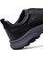 Erkek Siyah Kalın Tabanlı Deri Casual Sneaker 25WFD630514 10