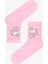 Çok Renkli Kız Çocuk Heart Stripe Unicorn 4lü Soket Çorap 5