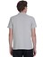 Gri Regular Fit Apaş Yaka Pamuklu Tişört 5