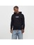 Jack&jones 12268422 Kapsonlu Erkek Sweat - Siyah 2