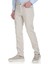 Ekru Slim Fit 5 Cep Pamuklu Kanvas Pantolon 2